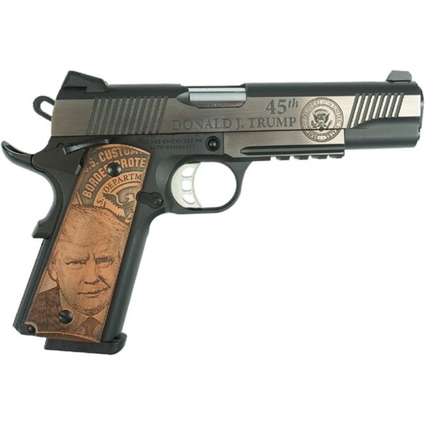 SDS Imports Tisas Exclusive "Trump" 1911 Duty SS45R Handgun .45 ACP 8rd 5" Barrel w/Rail - Precision Shot Firearms