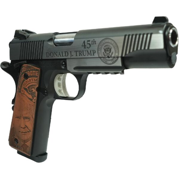 SDS Imports Tisas Exclusive "Trump" 1911 Duty SS45R Handgun .45 ACP 8rd 5" Barrel w/Rail - Precision Shot Firearms
