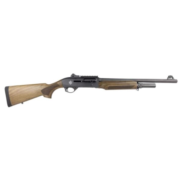 SDS Imports MAC Inertia Tactical Shotgun 12 ga 3" Chamber 5rd Magazine 18.5" Barrel Walnut - Precision Shot Firearms