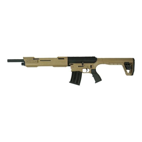 SDS Imports Tokarev TAR 12P Shotgun 12 ga 3" Chamber 5rd Magazine 18.5" Barrel FDE - Precision Shot Firearms