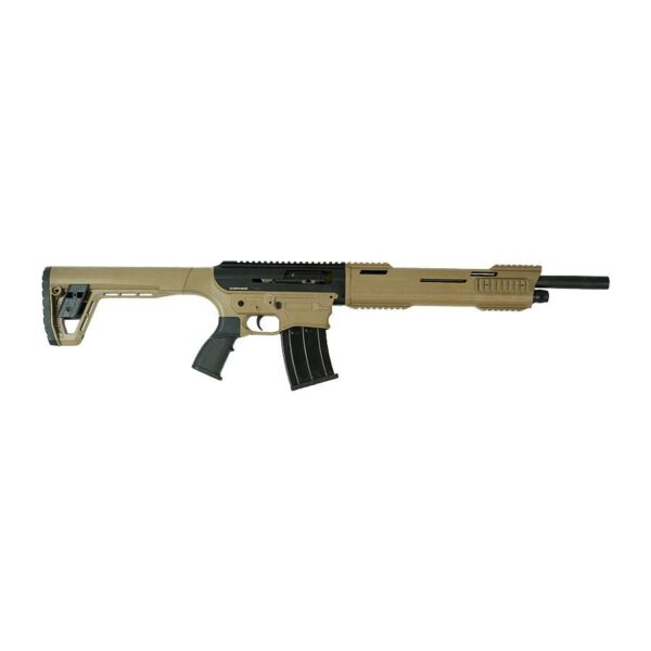 SDS Imports Tokarev TAR 12P Shotgun 12 ga 3" Chamber 5rd Magazine 18.5" Barrel FDE - Precision Shot Firearms