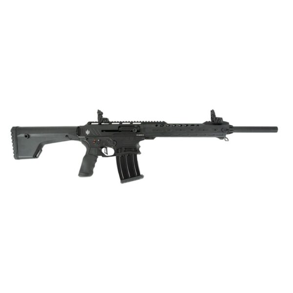SDS Imports MAC F12 Black Shotgun 12 ga 3" Chamber 5rd Magazine 18.5" Barrel Black CA Compliant - Precision Shot Firearms