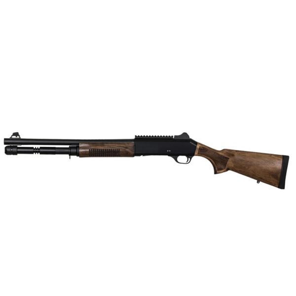 SDS Imports MAC 1014 Wood Shotgun 12 ga 3" Chamber 5rd Magazine 18.5" Barrel Wood - Precision Shot Firearms