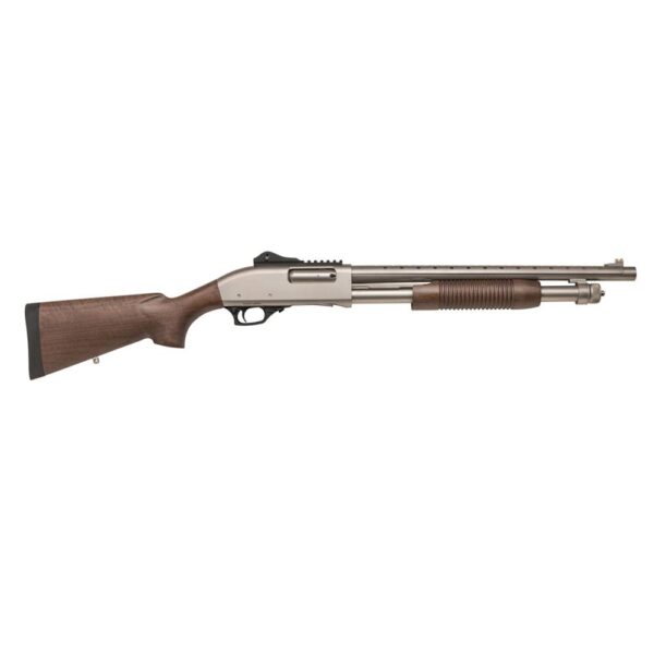 SDS Imports Tokarev TX3 12 HDM A1 Shotgun 12 ga 3" Chamber 4rd Magazine 18.5" Barrel Nickel and Wood - Precision Shot Firearms