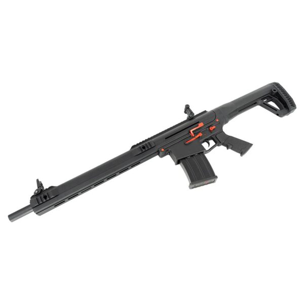 SDS Tokarev TT-12 PRO Shotgun 12ga 3" Chamber 5rd magazine(1) 18.5" Barrel Black w/ Red SA Magfed Mil-Spec Buffer Tube - Precision Shot Firearms