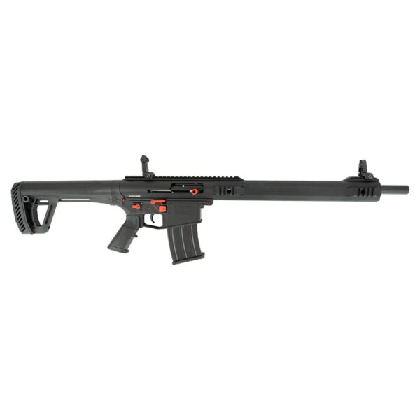 SDS Tokarev TT-12 PRO Shotgun 12ga 3" Chamber 5rd magazine(1) 18.5" Barrel Black w/ Red SA Magfed Mil-Spec Buffer Tube - Precision Shot Firearms