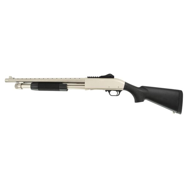 SDS Tokarev TX3 12MA1 Nickle Shotgun 12ga 3" Chamber 5rd Capacity 18.5'' Barrel 500/590 Compatible Polymer Stock - Precision Shot Firearms