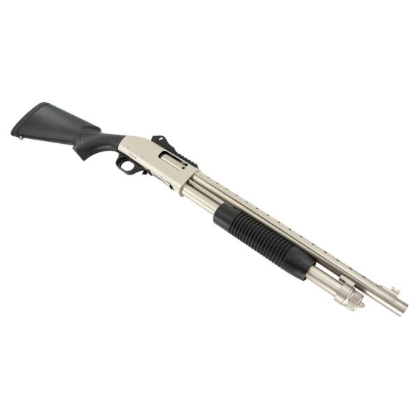 SDS Tokarev TX3 12MA1 Nickle Shotgun 12ga 3" Chamber 5rd Capacity 18.5'' Barrel 500/590 Compatible Polymer Stock - Precision Shot Firearms