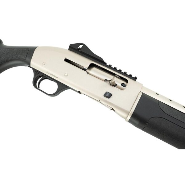 Tokarev T300M A1 Shotgun 12ga 3" Chamber 5rd Capacity 18.5" Barrel Black Stock with Nickel Finish - Precision Shot Firearms