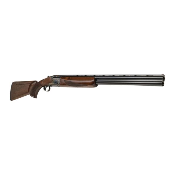 SDS Spandau Premier Target Over Under Shotgun w/Color Case Harden Receiver 12ga 3" Chamber 2rd Capacity 28" Barrel Wood Stock - Precision Shot Firearms