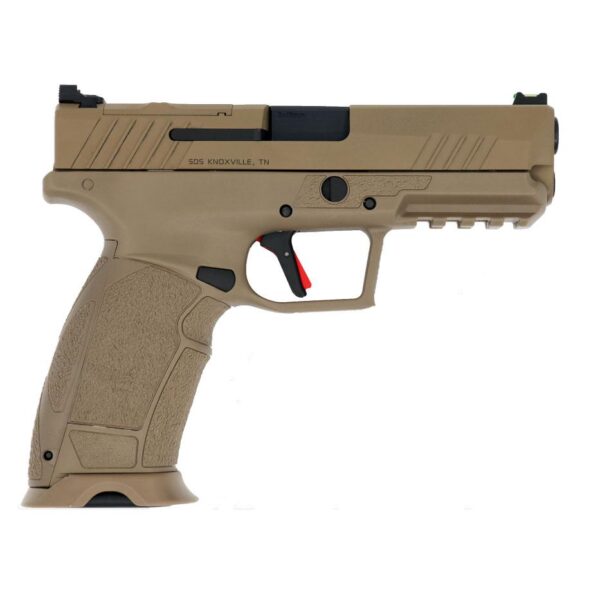 SDS Imports Tisas PX-9 Gen 3 Duty FDE Semi Auto Pistol 9mm Handgun 10rd Magazine 4.11" Barrel FDE - Precision Shot Firearms