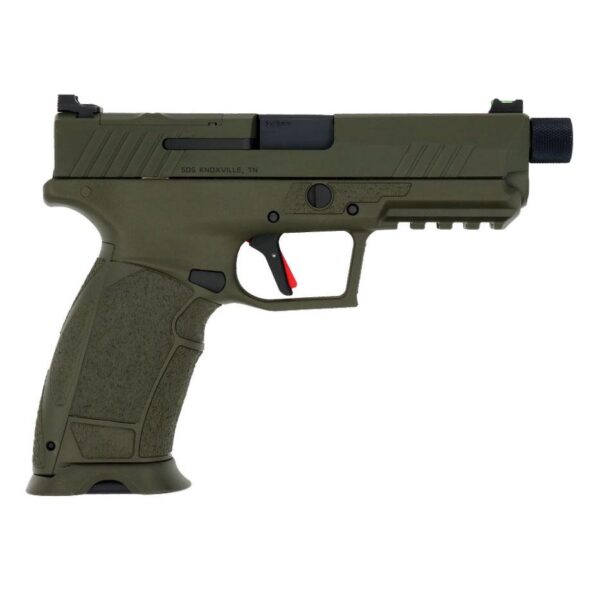 Tisas PX-9 Gen 3 Duty-TH Handgun 9mm Luger 18 & 20rd Magazines 4.69" Barrel OD Green - Precision Shot Firearms