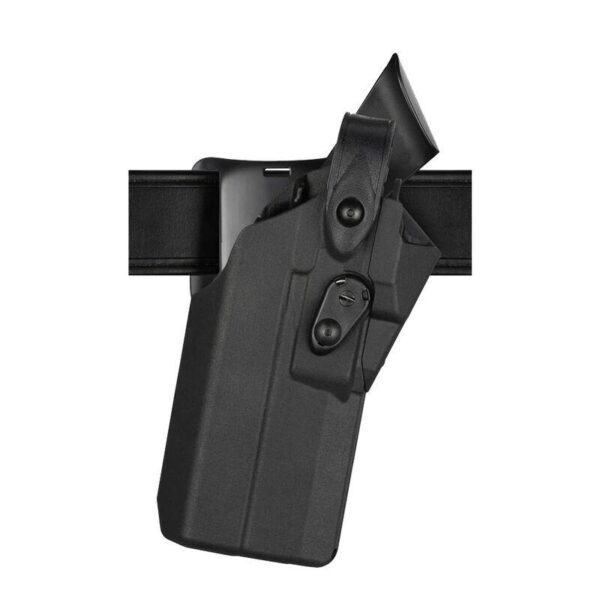 Safariland 7360RDS-7TS ALS/SLS Mid-Ride Duty Holster for Glock 17 Gen 5 with Surefire X300U Black Basketweave RH - Precision Shot Firearms
