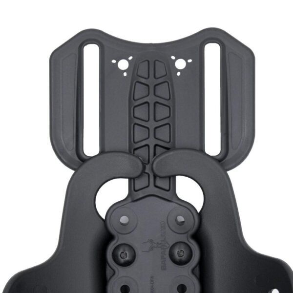Safariland 6004-25 Single Strap Leg Shroud with DFA Black - Precision Shot Firearms