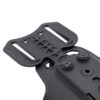 Safariland 6004-25 Single Strap Leg Shroud with DFA Black - Precision Shot Firearms