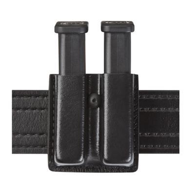 Safariland Slimline Open Top Double Magazine Pouch Size 5 for Glock 17/22 Black - Precision Shot Firearms