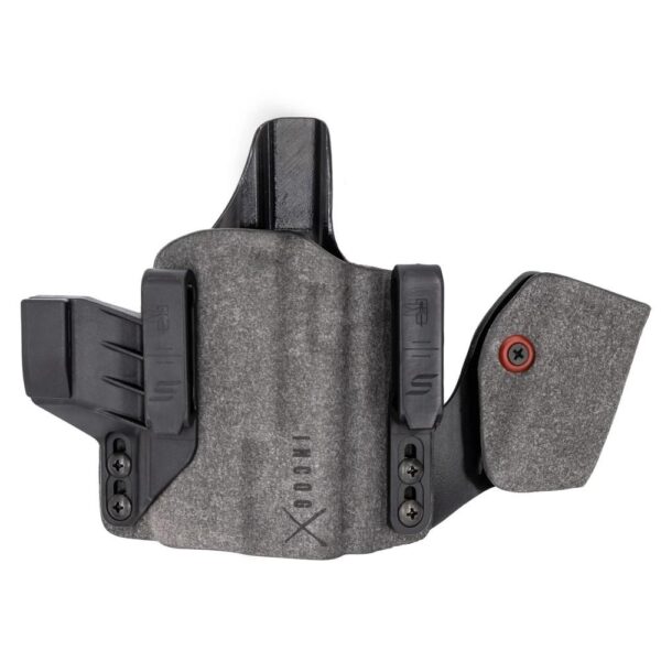 Safariland IncogX IWB Holster for Glock 43x/48 MOS RDS Black and Grey RH with Mag Caddy - Precision Shot Firearms