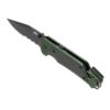 SOG Knives Escape 2.0 Folding Knife 3-2/5" Semi Serrated Clip Point Blade OD Green Blister - Precision Shot Firearms