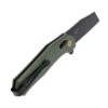 SOG Knives Diverge XR Folding Knife 3" Sheepsfoot Blade Black and Forest Green Blister Pack - Precision Shot Firearms