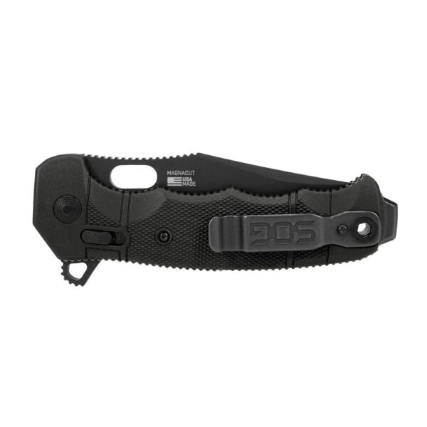 SOG Knives Seal XR Ti Folding Knife 3-9/10" Clip Point Blade Black - Precision Shot Firearms