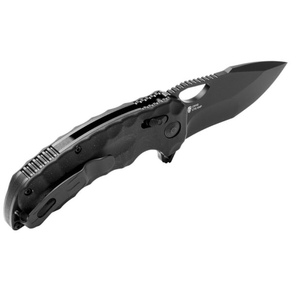 SOG Kiku XR Folding Knife 3" Tanto Blade Black - Precision Shot Firearms