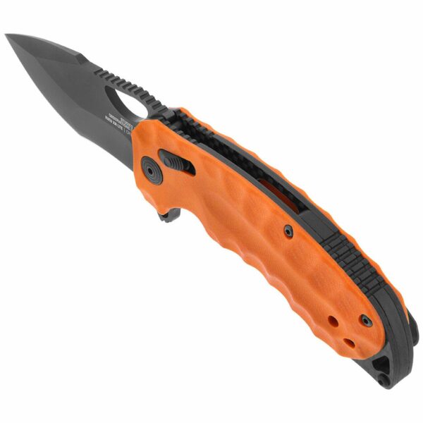 SOG Kiku XR LTE Blaze Orange Knife 3.02" Blade Orange - Precision Shot Firearms