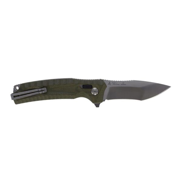 SOG Knives Hidaka XR Folding Knife 4" Modified Tanto Blade Olive Box - Precision Shot Firearms