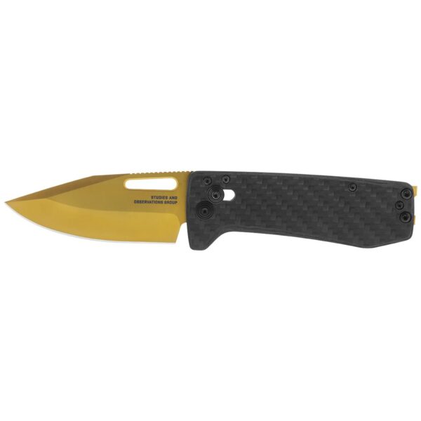 SOG Ultra XR Knife 2.8" Blade Black and Gold - Precision Shot Firearms