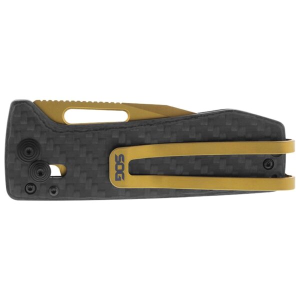 SOG Ultra XR Knife 2.8" Blade Black and Gold - Precision Shot Firearms