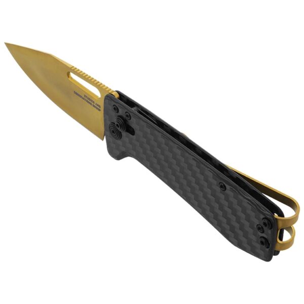 SOG Ultra XR Knife 2.8" Blade Black and Gold - Precision Shot Firearms