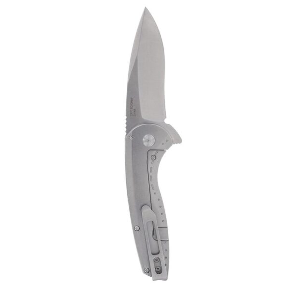 SOG Knives Aegis FLK 2.0 Folding Knife 3-1/4" Drop Point Blade Silver Blister - Precision Shot Firearms