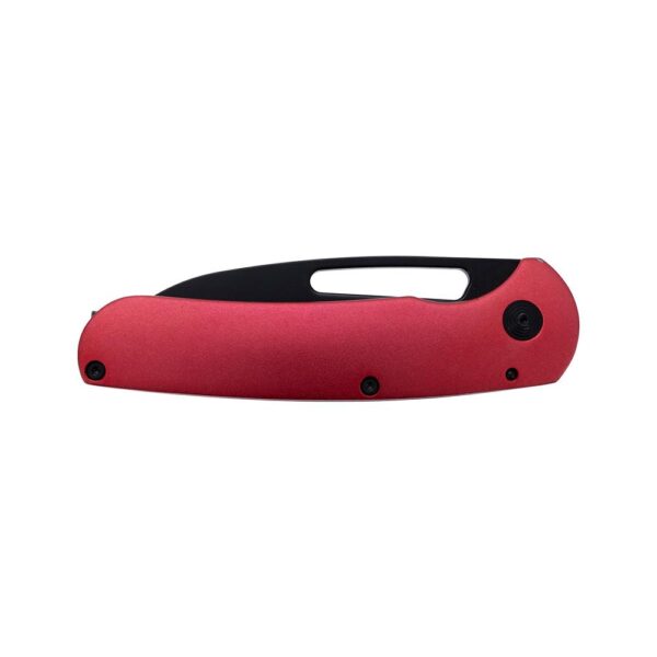 SOG Knives Escape FL Folding Knife 3" Sheepsfoot Blade Red Black - Precision Shot Firearms