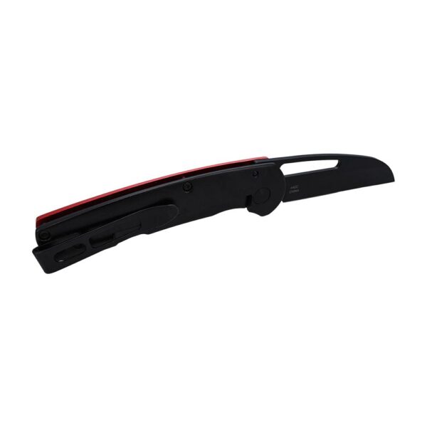 SOG Knives Escape FL Folding Knife 3" Sheepsfoot Blade Red Black - Precision Shot Firearms
