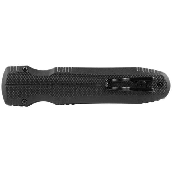 SOG Pentagon OTF Blackout Knife 3.79" Blade Black - Precision Shot Firearms