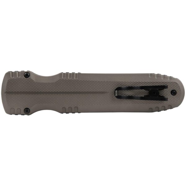 SOG Pentagon OTF Knife 3.79" Blade FDE - Precision Shot Firearms