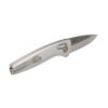 SOG Knives One-Zero AU Folding Knife 3-1/10 Drop Point Blade Silver Chrome - Precision Shot Firearms