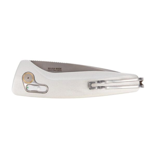 SOG Knives One-Zero AU Folding Knife 3-1/10 Drop Point Blade Silver Chrome - Precision Shot Firearms