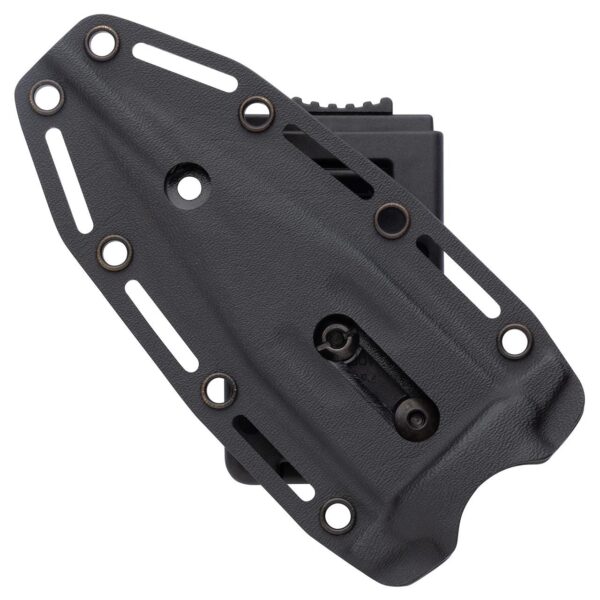SOG SEAL FX Clip Point Knife 4.30" Blade Partially Serrated Black - Precision Shot Firearms