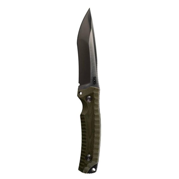SOG Knives Hidaka FX Fixed Knife 4-4/5" Drop Point Blade Green Box - Precision Shot Firearms