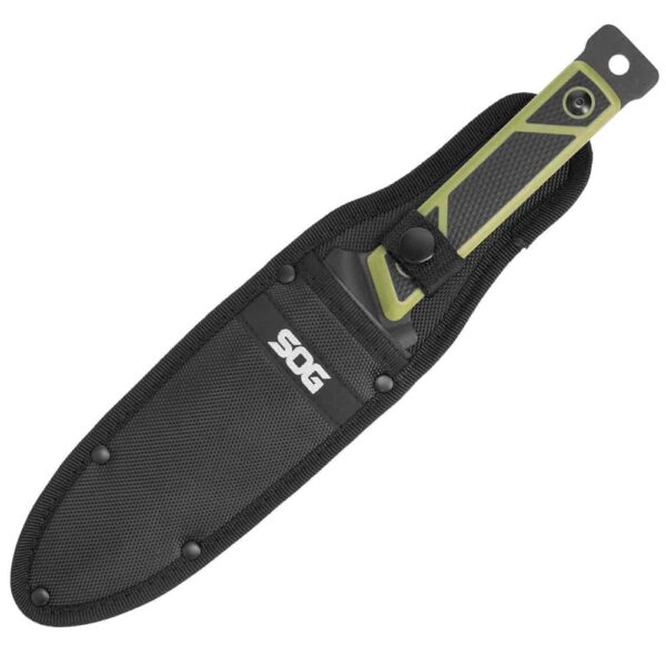 SOG Knives Rip Tide Fixed Knife 6-1/2" Spear Point Blade Black Green - Precision Shot Firearms