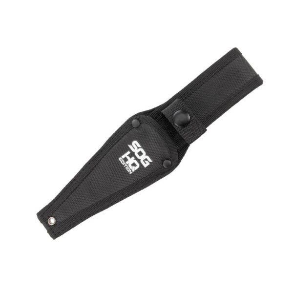 SOG Knives Nightshade Fixed Knife 4-3/4" Spear Point Blade Black - Precision Shot Firearms