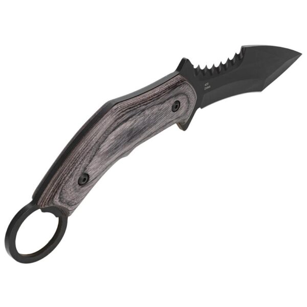 SOG Knives Phantom Edge Fixed Knife 4-3/4 Tanto Blade Black - Precision Shot Firearms
