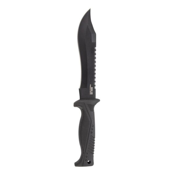 SOG Knives Pinnacle Bowie Fixed Knife 7-1/2" Clip Point Blade Black - Precision Shot Firearms