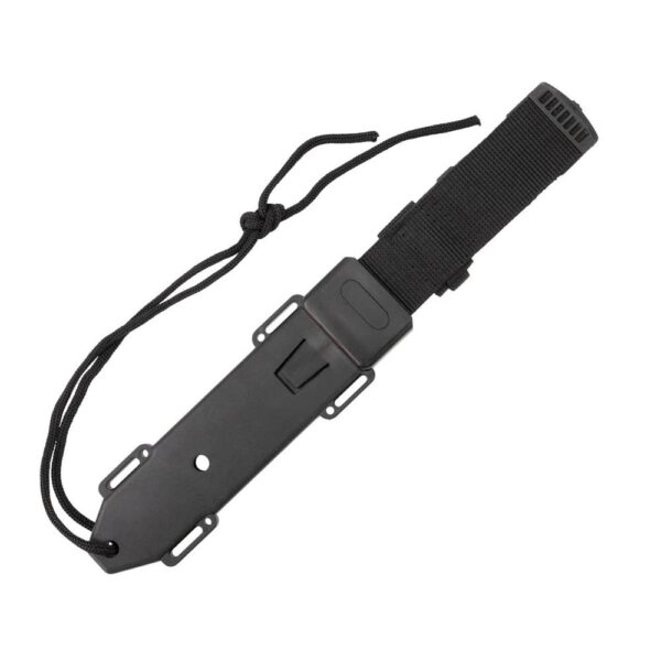 SOG Knives Pinnacle Bowie Fixed Knife 7-1/2" Clip Point Blade Black - Precision Shot Firearms