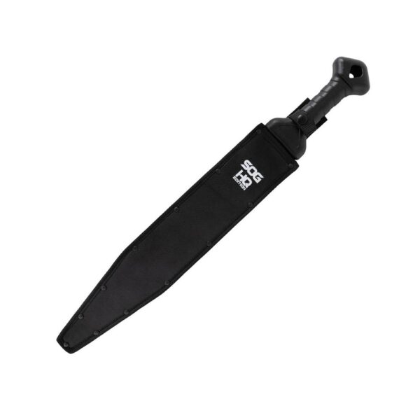 SOG Phantom Strike I Machete Fixed Knife 17-3/5" Spear Point Blade Black - Precision Shot Firearms