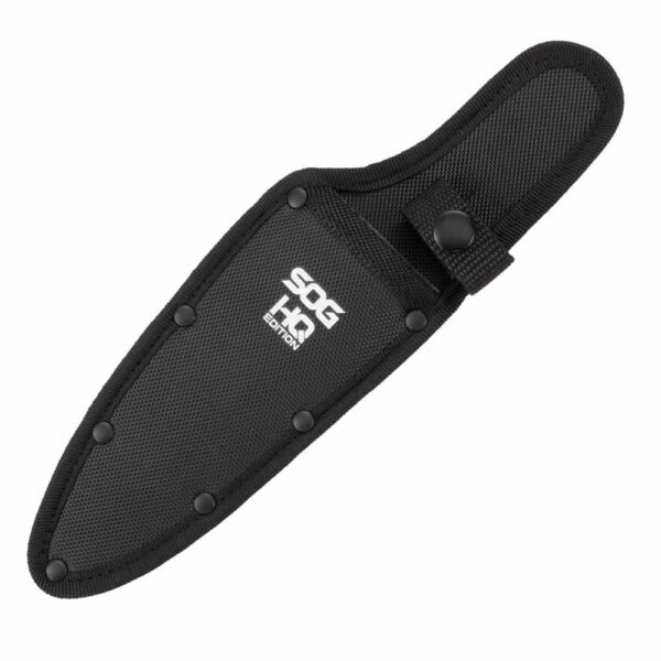 SOG Knives Terragrip Camp Knife 6-7/10" Drop Point Blade Black Green - Precision Shot Firearms