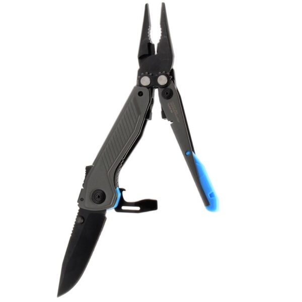 SOG Flash MT Multi-Tool Urban Grey & Cyan - Precision Shot Firearms