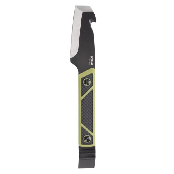 SOG Knives Compound Tac-Pry Fixed Knife 4" Pry Bar Blade Green Black - Precision Shot Firearms