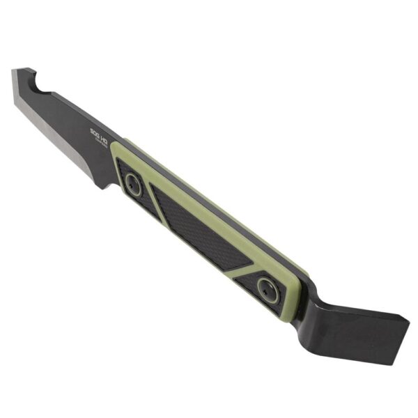 SOG Knives Compound Tac-Pry Fixed Knife 4" Pry Bar Blade Green Black - Precision Shot Firearms