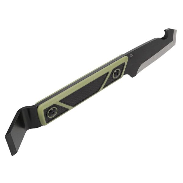 SOG Knives Compound Tac-Pry Fixed Knife 4" Pry Bar Blade Green Black - Precision Shot Firearms